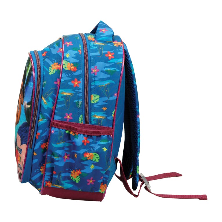 GIM - Gim Σχολική Τσάντα Πλάτης Νηπίου Οβάλ VAIANA WAVE Backpack με 2 Κεντρικές Θέσεις Διαστάσεις 30x25x15cm  331-57054