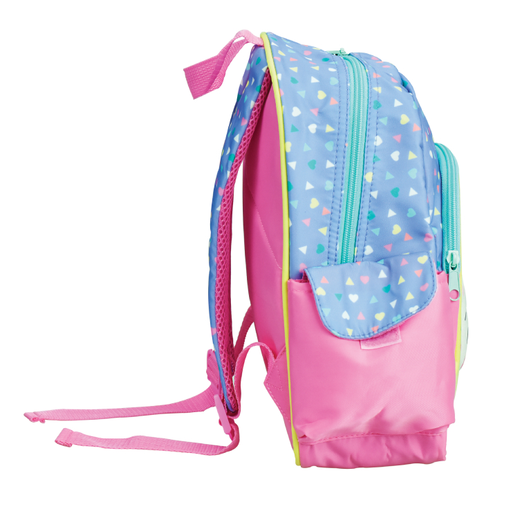 FISHER PRICE MATTEL - Fisher Price Σχολική Τσάντα Πλάτης Νηπίου Οβάλ Mini Unicorn  Backpack με 2 Κεντρικές Θέσεις Διαστάσεις 30x25x15cm  349-38053