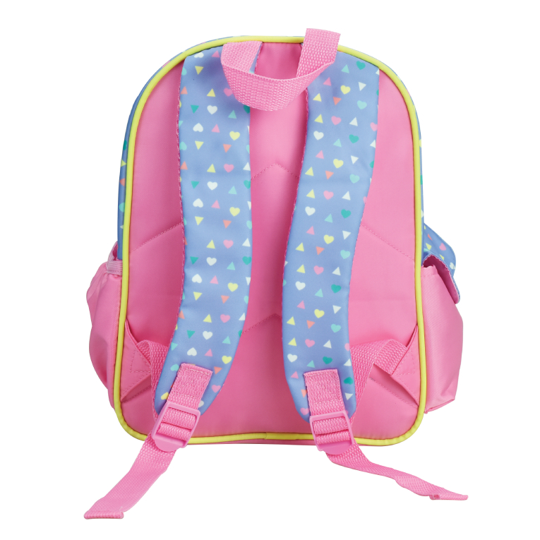 FISHER PRICE MATTEL - Fisher Price Σχολική Τσάντα Πλάτης Νηπίου Οβάλ Mini Unicorn  Backpack με 2 Κεντρικές Θέσεις Διαστάσεις 30x25x15cm  349-38053