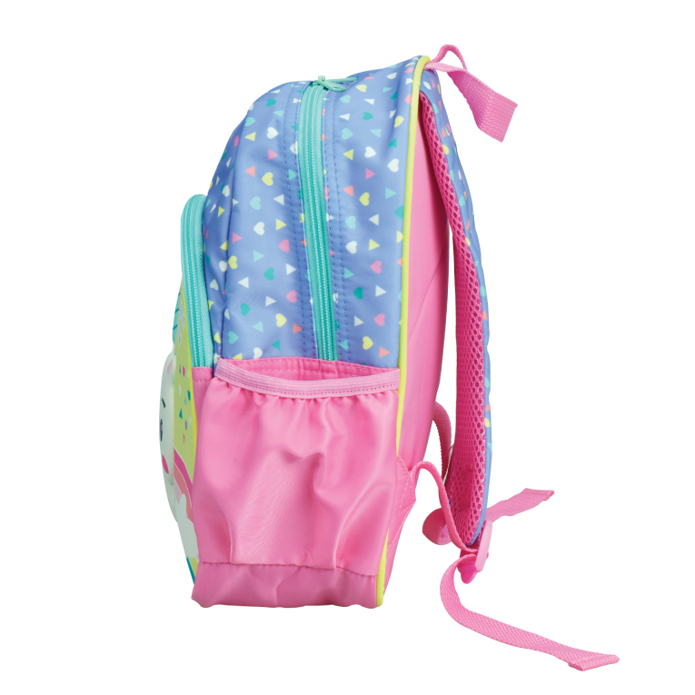 FISHER PRICE MATTEL - Fisher Price Σχολική Τσάντα Πλάτης Νηπίου Οβάλ Mini Unicorn  Backpack με 2 Κεντρικές Θέσεις Διαστάσεις 30x25x15cm  349-38053