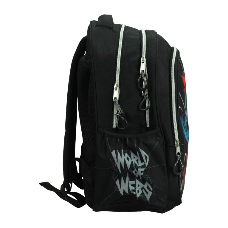 GIM - Gim Σχολική Τσάντα Πλάτης Δημοτικού Οβάλ SPIDERMAN CITY WEB Backpack  46x35x20cm  337-09031
