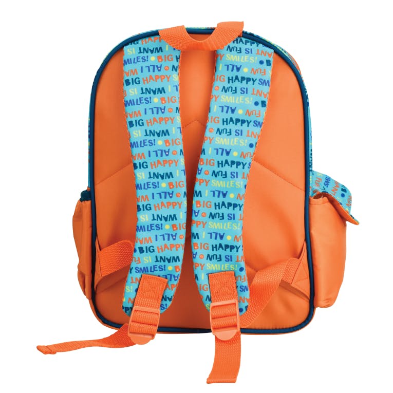 FISHER PRICE MATTEL - Fisher Price Σχολική Τσάντα Πλάτης Νηπίου Οβάλ MINI DINO  Backpack με 2 Κεντρικές Θέσεις Διαστάσεις 30x25x15cm  349-36053