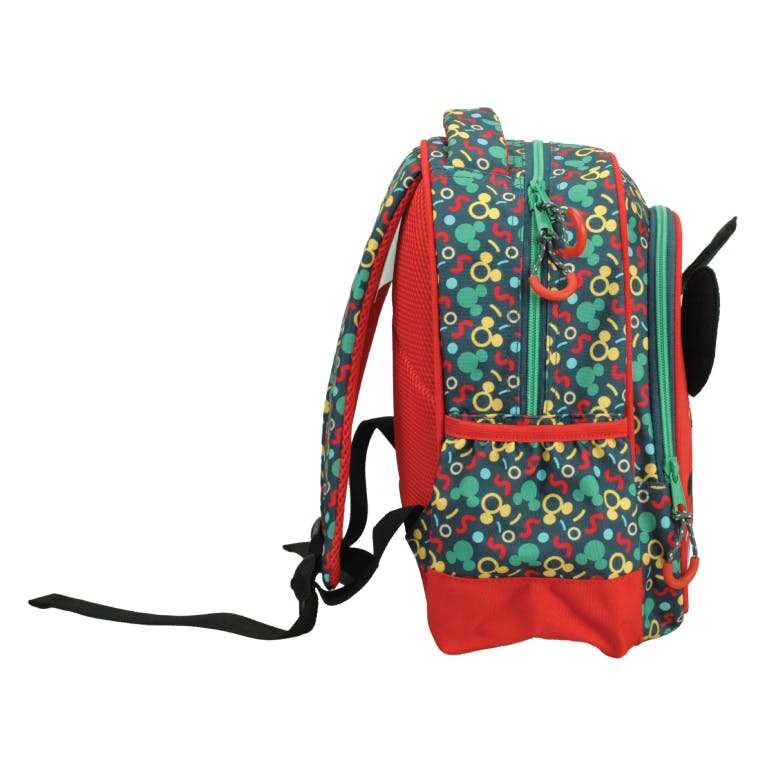 GIM - Gim Σχολική Τσάντα Πλάτης Νηπίου Οβάλ MICKEY COOK Backpack με 2 Κεντρικές Θέσεις Διαστάσεις 30x25x15cm  340-91054