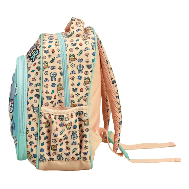 GIM - Gim Σχολική Τσάντα Πλάτης Νηπίου Οβάλ ANIMALS THUMBER Backpack με 2 Κεντρικές Θέσεις Διαστάσεις 30x25x15cm  341-28054