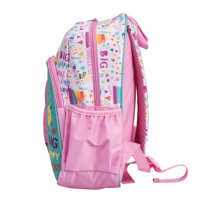 GIM - FISHER PRICE Σχολική Τσάντα Πλάτης Νηπίου Οβάλ MINI BUNNY Backpack με 2 Κεντρικές Θέσεις Διαστάσεις 30x25x15cm  349-31053