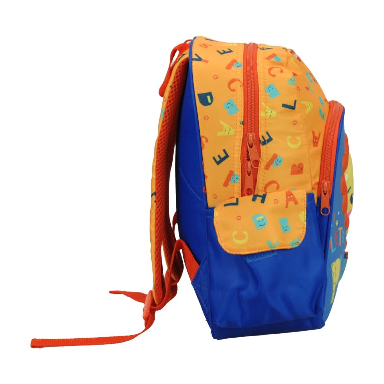 GIM - FISHER PRICE Σχολική Τσάντα Πλάτης Νηπίου Οβάλ MINI LION Backpack με 2 Κεντρικές Θέσεις Διαστάσεις 30x25x15cm  349-37053