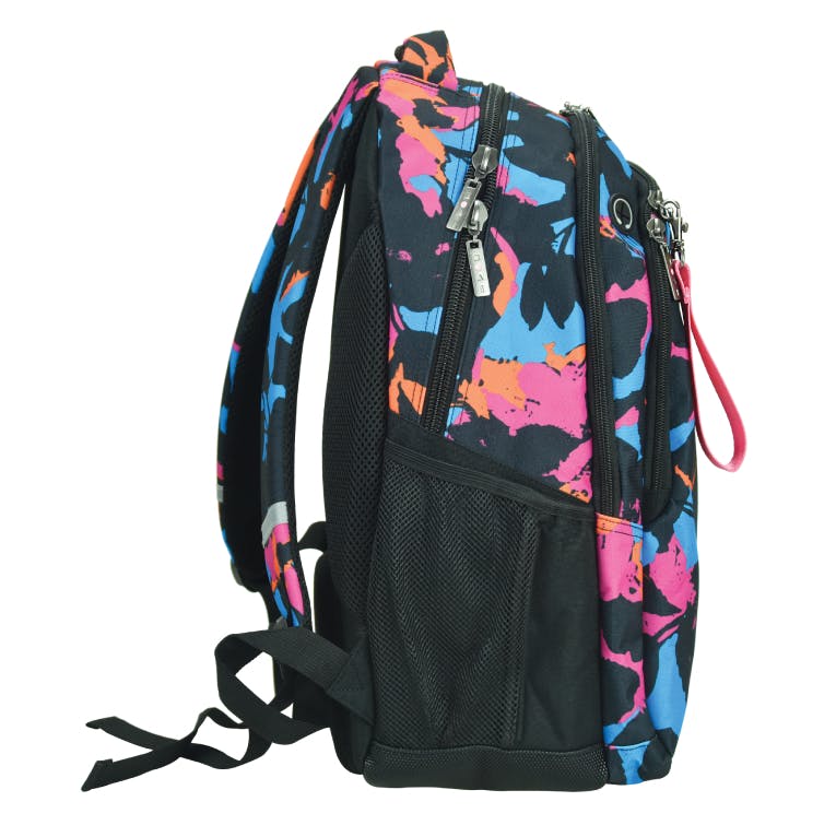 BMU - Back Me Up MAUI LEAF HEAT Σχολική Τσάντα Πλάτης Backpack Δημοτικού με 3 θήκες 339-19031 