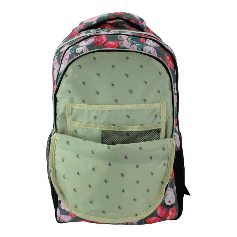 HALLMARK - Hallmark BUTTERFLY Σχολική Τσάντα Πλάτης Backpack Δημοτικού με 3 θήκες 333-38031 BMU