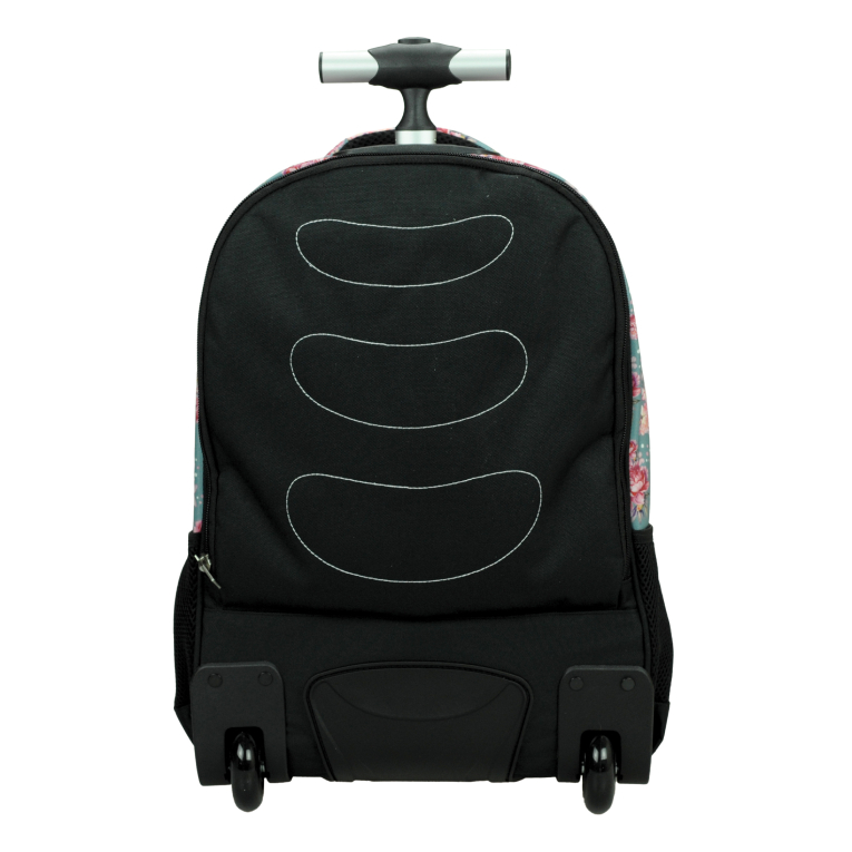 BMU - Back Me Up BUTTERFLY UNICORN Σχολική Τσάντα Πλάτης ΤΡΟΛΕΙ TROLLEY  Backpack Δημοτικού με 3 θήκες  357-25074 
