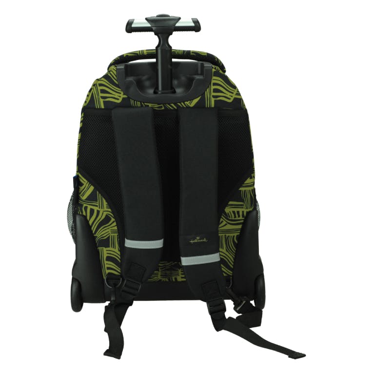 HALLMARK - Hallmark GOLDEN Σχολική Τσάντα Πλάτης ΤΡΟΛΕΙ TROLLEY  Backpack Δημοτικού με 3 θήκες  333-36074