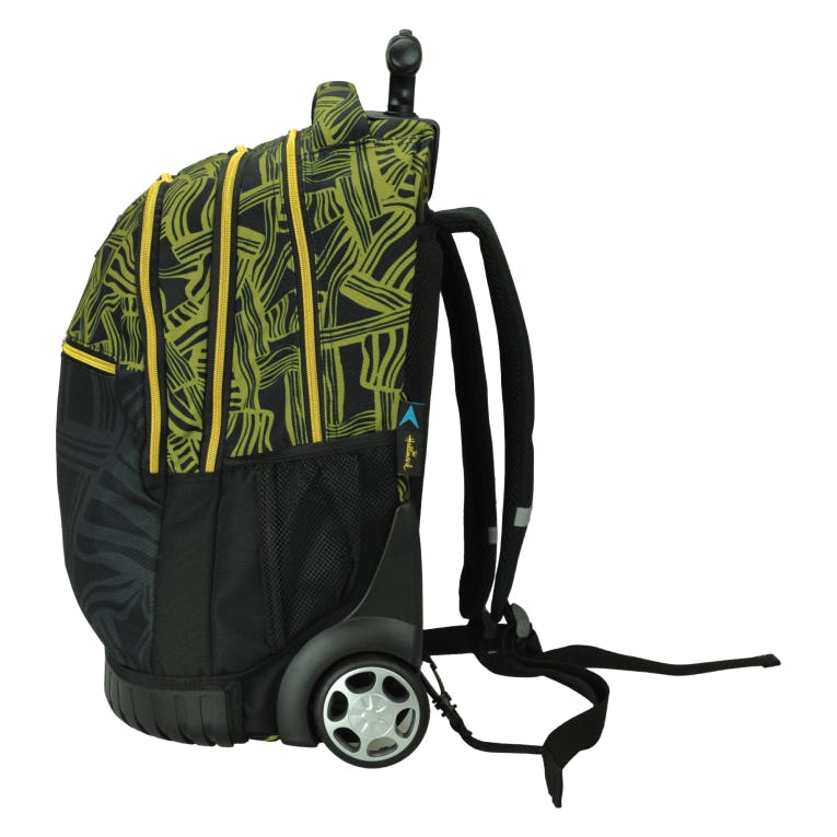 HALLMARK - Hallmark GOLDEN Σχολική Τσάντα Πλάτης ΤΡΟΛΕΙ TROLLEY  Backpack Δημοτικού με 3 θήκες  333-36074