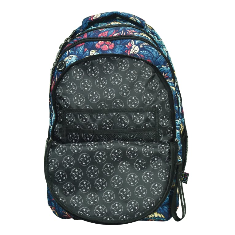 BMU - Back Me Up MAUI CHAOS Σχολική Τσάντα Πλάτης Backpack Δημοτικού με 3 θήκες 339-18031 