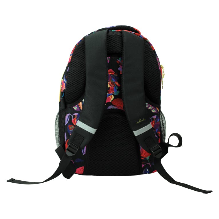HALLMARK - Hallmark FLOWERS Σχολική Τσάντα Πλάτης Backpack Δημοτικού με 3 θήκες 333-33031