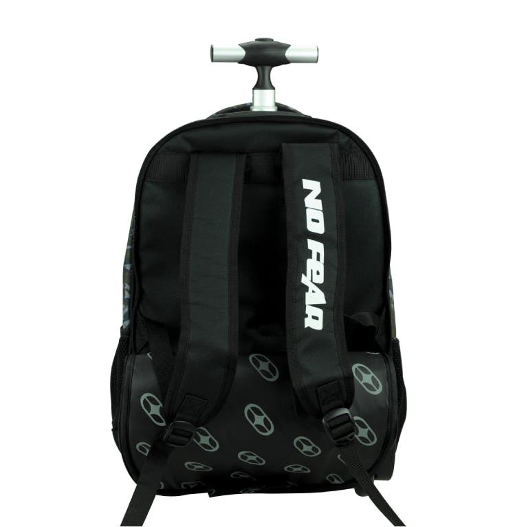 BMU - Back Me Up NO FEAR FOREST PUMA Σχολική Τσάντα Πλάτης ΤΡΟΛΕΙ TROLLEY  Backpack Δημοτικού με 3 θήκες  348-44074 