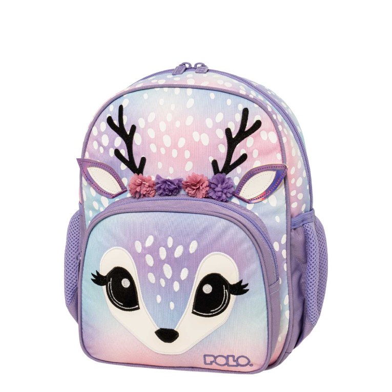 Polo Σχολική Τσάντα Πλάτης Νηπίου BIBI DEER Mini Backpack  9-07-078-8353