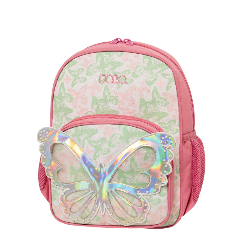 Polo Σχολική Τσάντα Πλάτης Νηπίου BIBI BUTTERFLY  Mini Backpack  9-07-078-8352