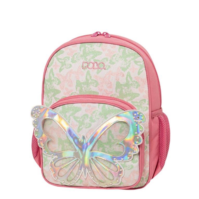 Polo Σχολική Τσάντα Πλάτης Νηπίου BIBI BUTTERFLY  Mini Backpack  9-07-078-8352