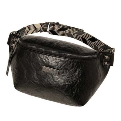   Γυναικείο Τσαντάκι Στήθους AURORA Shoulder Bag Χρώμα Μαύρο 18x37x8cm  9-07-065-2002