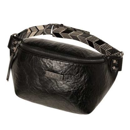   Γυναικείο Τσαντάκι Στήθους AURORA Shoulder Bag Χρώμα Μαύρο 18x37x8cm  9-07-065-2002