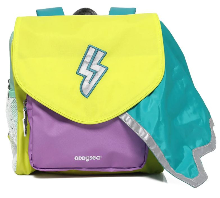 ΠΡΟΣΧΟΛΙΚΗ ΤΣΑΝΤΑ ODDY AT SEA HERO BAG OLIVE BRANCH 3+ Junior Bag 3 σε 1 με Αδιάβροχη κάπα 28457 ODDYSEA