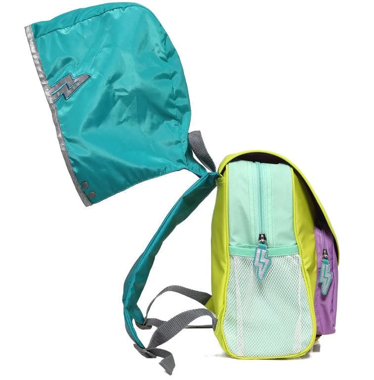 ODDY AT SEA - ΠΡΟΣΧΟΛΙΚΗ ΤΣΑΝΤΑ  HERO BAG OLIVE BRANCH 3+ Junior Bag 3 σε 1 με Αδιάβροχη κάπα 28457 ODDYSEA