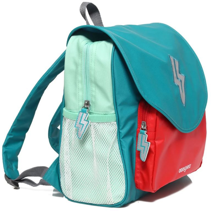 ODDY AT SEA - ΠΡΟΣΧΟΛΙΚΗ ΤΣΑΝΤΑ  HERO BAG BAG GRECIAN 3+ Junior Bag 3 σε 1 με Αδιάβροχη κάπα 28455 ODDYSEA