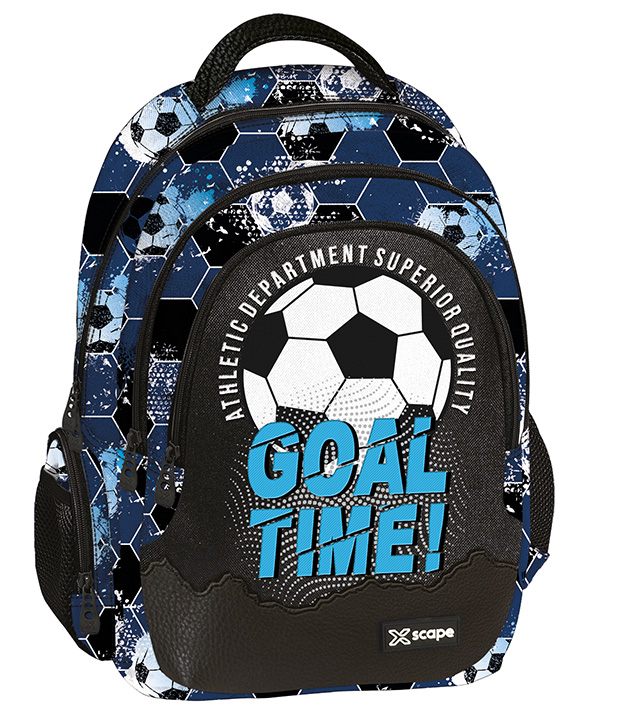 Graffiti Xscape Σχολική Τσάντα Πλάτης Πολυθεσιακή Backpack Δημοτικού ΠΟΔΟΣΦΑΙΡΟ FOOTBALL 30x18x42cm  259217