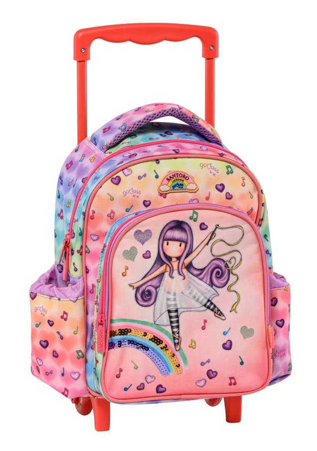 Τρολεϋ Σχολική Τσάντα Νηπίου LITTLE DANCER GORJUSS SANTORO - Trolley Bag  257263