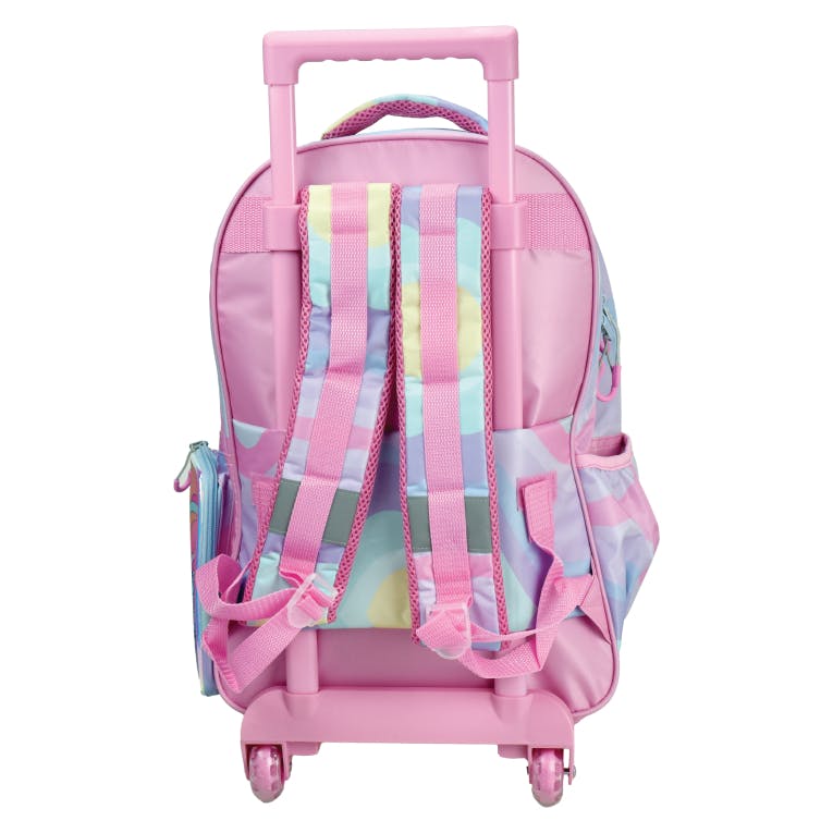 GIM -  Σχολική Τσάντα Τρόλευ Δημοτικού STITCH GEN Z Trolley Bag 46 x 35 x 20  με 3 κεντρικές θήκες 335-74074