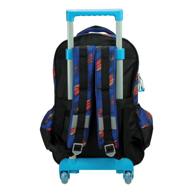 GIM -  Σχολική Τσάντα Τρόλευ Δημοτικού SONIC 3 THE HEDGEHOG Trolley Bag 46 x 35 x 20  με 3 κεντρικές θήκες 334-86074