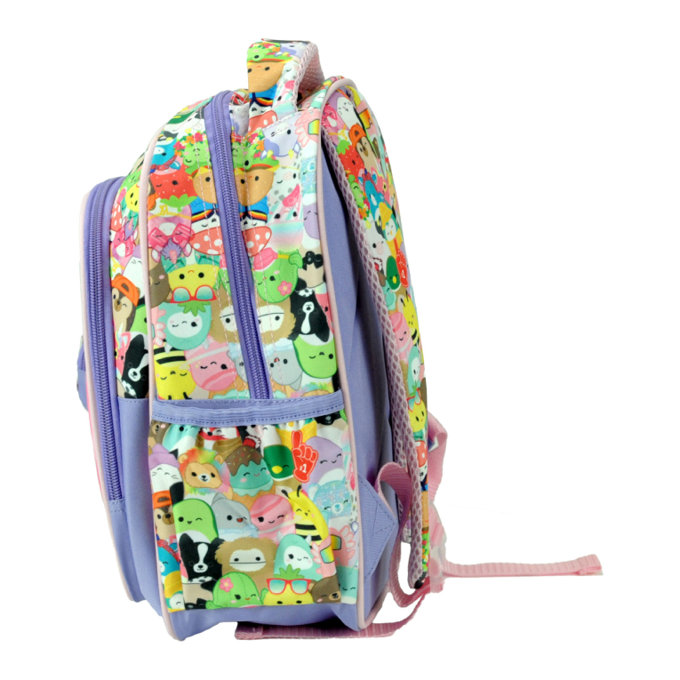 GIM -  Σχολική Τσάντα Πλάτης Νηπίου SQUISHMALLOWS UNICORN Διαστάσεις 32X25X15 με 2 Θέσεις - 363-33054