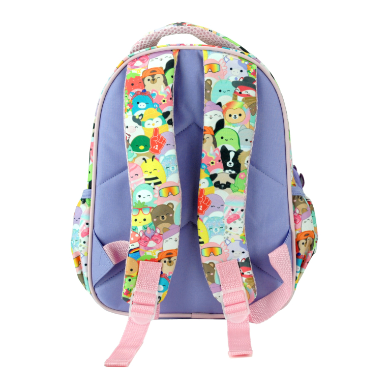 GIM -  Σχολική Τσάντα Πλάτης Νηπίου SQUISHMALLOWS UNICORN Διαστάσεις 32X25X15 με 2 Θέσεις - 363-33054