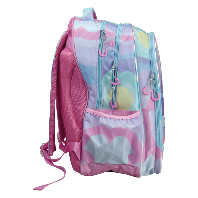 GIM - Gim Σχολική Τσάντα Πλάτης Δημοτικού ΟΒΑΛ STITCH GEN Z με 2 Κεντρικές Θέσεις 46 x 35 x 20 342-01031