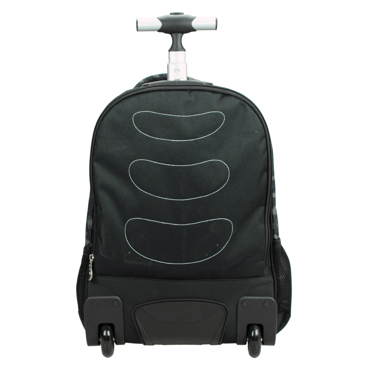 BMU -  Σχολική Τσάντα Τρόλευ Δημοτικού NO FEAR DOODLES Trolley Bag 46 x 35 x 20  με 3 κεντρικές θήκες 348-46074 BACK ME UP