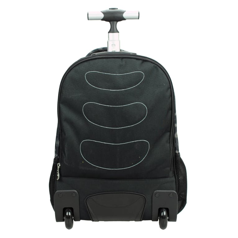 BMU -  Σχολική Τσάντα Τρόλευ Δημοτικού NO FEAR DOODLES Trolley Bag 46 x 35 x 20  με 3 κεντρικές θήκες 348-46074 BACK ME UP