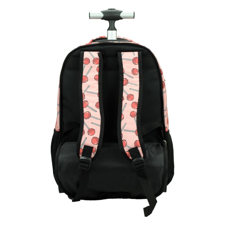 BMU -  Σχολική Τσάντα Τρόλευ Δημοτικού LOVE POODLE Trolley Bag 46 x 35 x 20  με 3 κεντρικές θήκες 357-21074 BACK ME UP