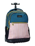 BMU Σχολική Τσάντα Τρόλευ Δημοτικού  DASHES Trolley Bag 46 x 35 x 20  με 3 κεντρικές θήκες 333-37074 BACK ME UP