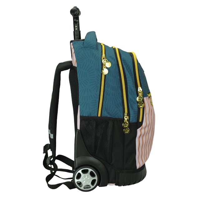 HALLMARK - BMU Σχολική Τσάντα Τρόλευ Δημοτικού  DASHES Trolley Bag 46 x 35 x 20  με 3 κεντρικές θήκες 333-37074 BACK ME UP