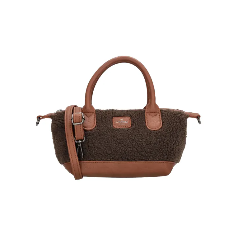 CHARM LONDON - Charm London Buckingham Teddy Crossbody Tas - Γυναικεία Τσάντα Ώμου W01267 097