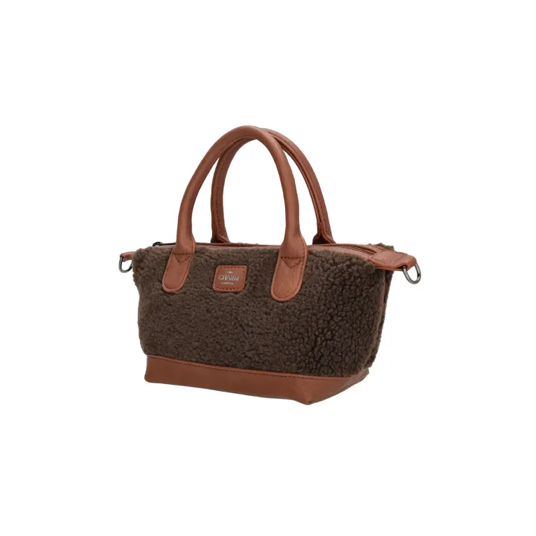 CHARM LONDON - Charm London Buckingham Teddy Crossbody Tas - Γυναικεία Τσάντα Ώμου W01267 097