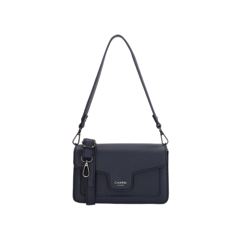  MONACO Handbag Navy Γυναικεία Τσάντα Ώμου/Χεριού Χρώμα Μπλε W01441 002