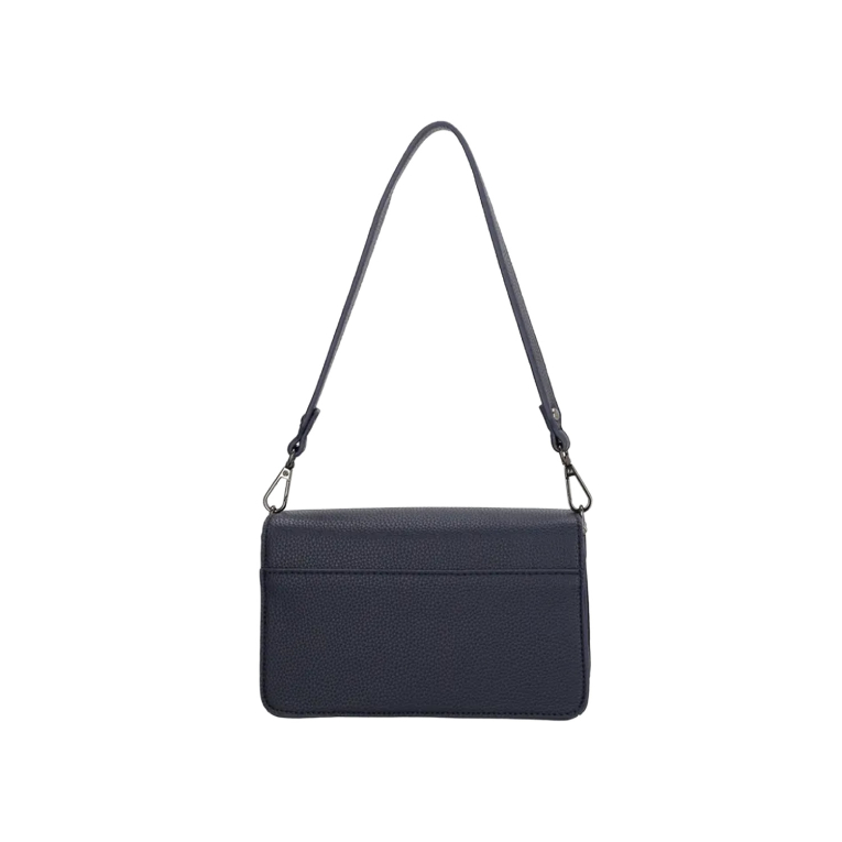 CHARM LONDON - Charm London MONACO Handbag Navy Γυναικεία Τσάντα Ώμου/Χεριού Χρώμα Μπλε W01441 002
