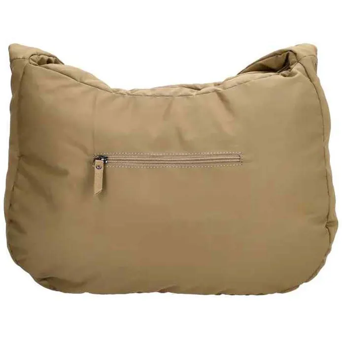 BEAGLES - Beagles Calvia Shoulder Travel Bag Taupe Γυναικεία Τσάντα Ώμου Μεγάλη Ταξιδίου Χρώμα Καφέ Ανοιχτό  24489 016