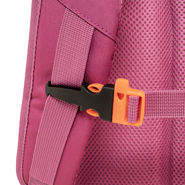 POLO - Polo Backbag PINS Σχολική Τσάντα -Σακίδιο Πλάτης  με 2 Κεντρικές Θήκες 26 lt 46x31x20cm ΣΜΑΡΑΓΔΙ 9-01-059-6700