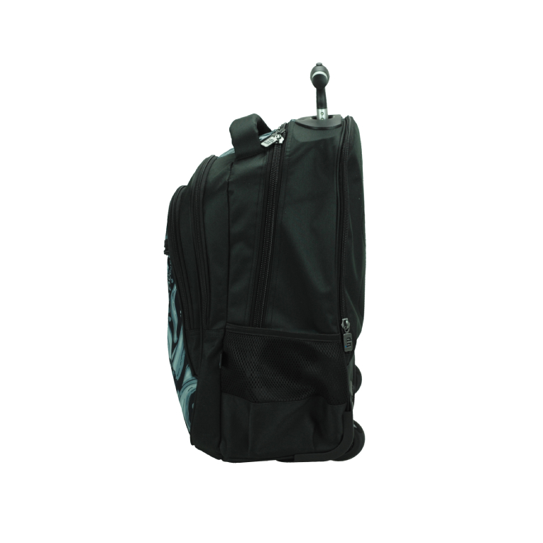 BMU - Back Me Up Σχολική Τσάντα Πλάτης ΤΡΟΛΕΙ TROLLEY  Backpack Δημοτικού με 3 θήκες  DIVE 357-34074 