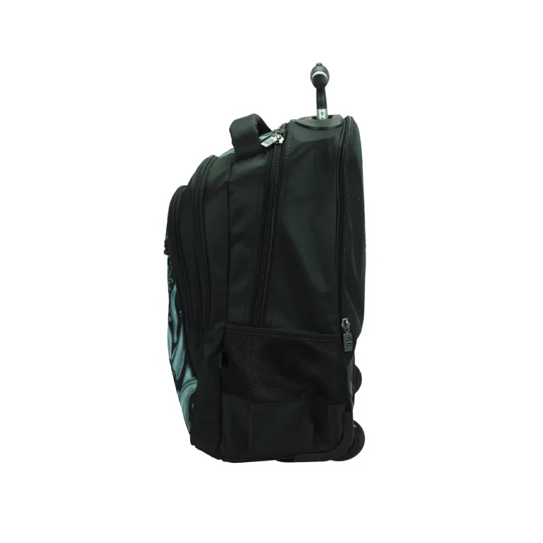 BMU - Back Me Up Σχολική Τσάντα Πλάτης ΤΡΟΛΕΙ TROLLEY Backpack Δημοτικού με 3 θήκες DIVE 357-34074
