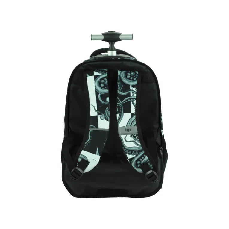 BMU - Back Me Up Σχολική Τσάντα Πλάτης ΤΡΟΛΕΙ TROLLEY Backpack Δημοτικού με 3 θήκες DIVE 357-34074