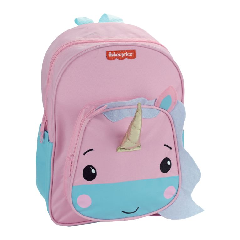 FISHER PRICE UNICORN Σχολική Τσάντα Πλάτης Νηπίου - Junior Backpack  350-54054 GIM