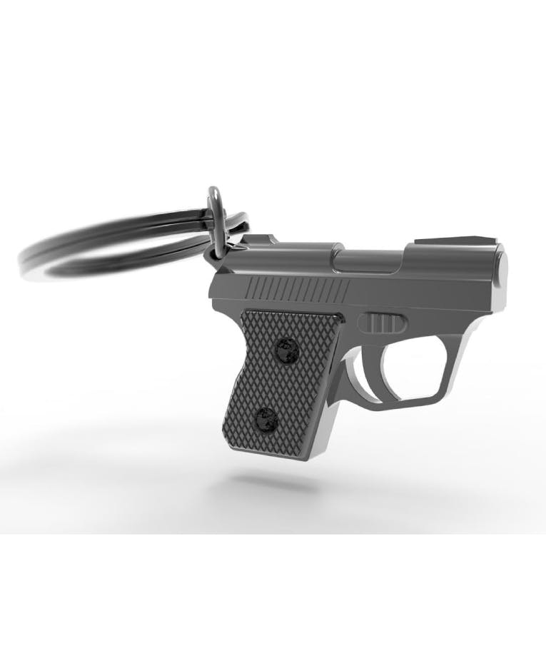 Μπρελόκ Melal Morphose GUN Metal Keyholder mtm973