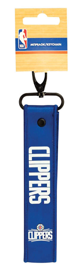 BMU - Back Me Up Μπρελόκ Ομάδας NBA Lanyard BLUE CLIPPERS 558-51515